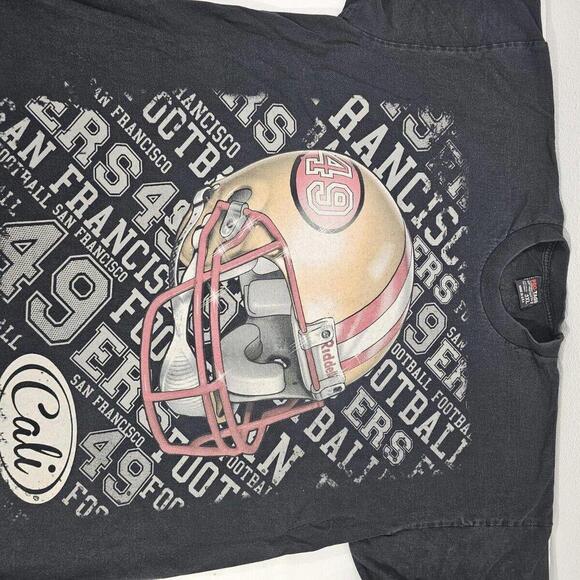 Vintage 1992 Men’s Pro Tag San Francisco 49ers T-Shirt Cali NFL Mens Size 3XL - Picture 2 of 9